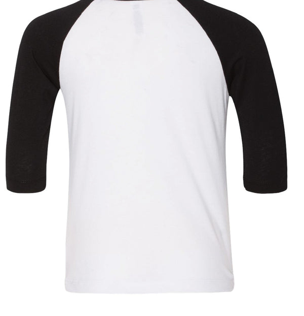 RED BOBBER™ Toddler Three-Quarter Sleeve Baseball Tee