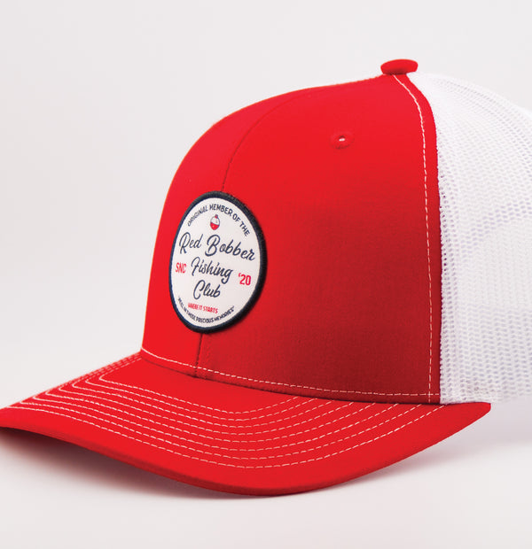 RED BOBBER™ TRUCKER CAP FISHING CLUB