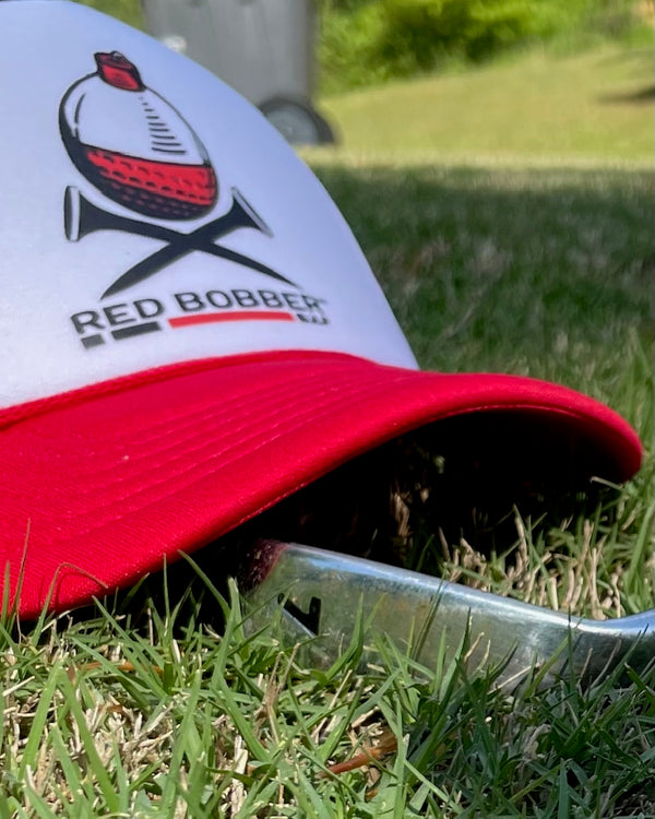 RED BOBBER GOLF LOGO CAP