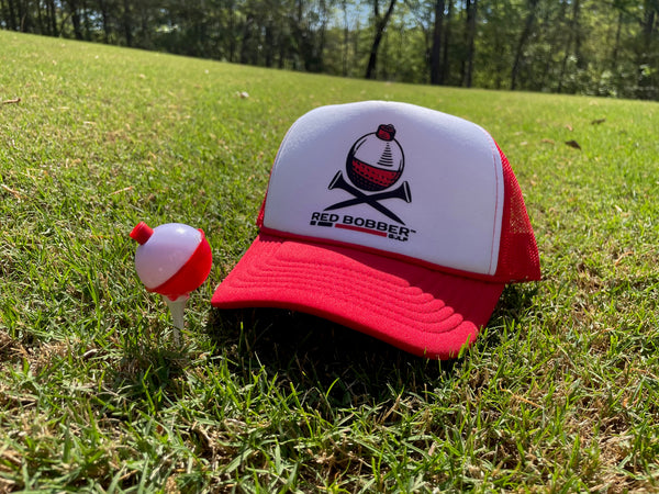 RED BOBBER GOLF LOGO CAP