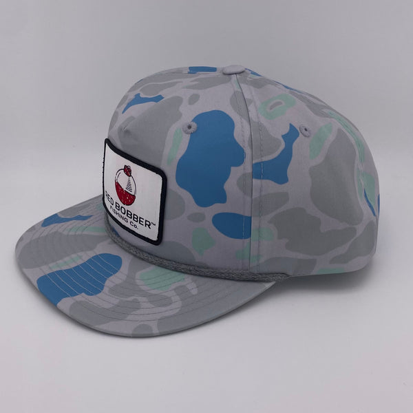 Classic Red Bobber Gramps Cap | Saltwater Duck Camo