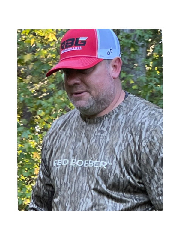 RED BOBBER X MOSS OAK PERFORMANCE UPF 50 SHIRT