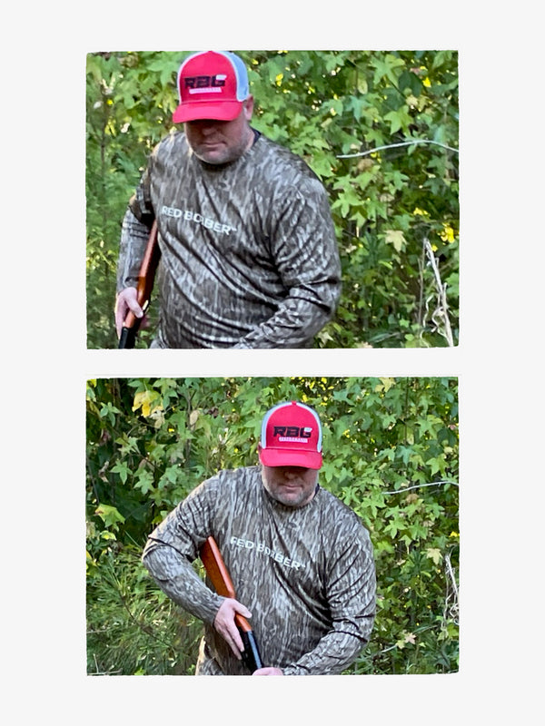 RED BOBBER X MOSS OAK PERFORMANCE UPF 50 SHIRT